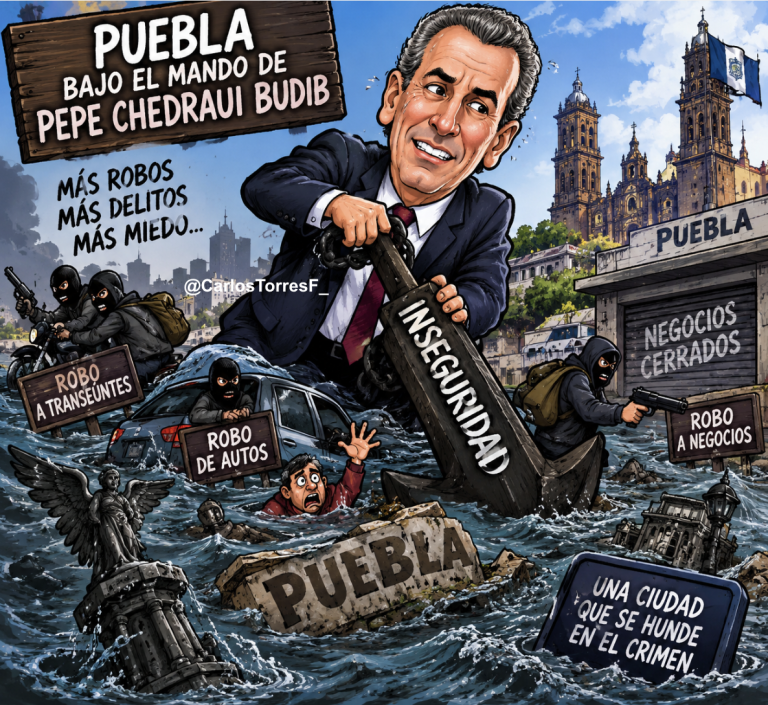Hundiendo a Puebla en la inseguridad