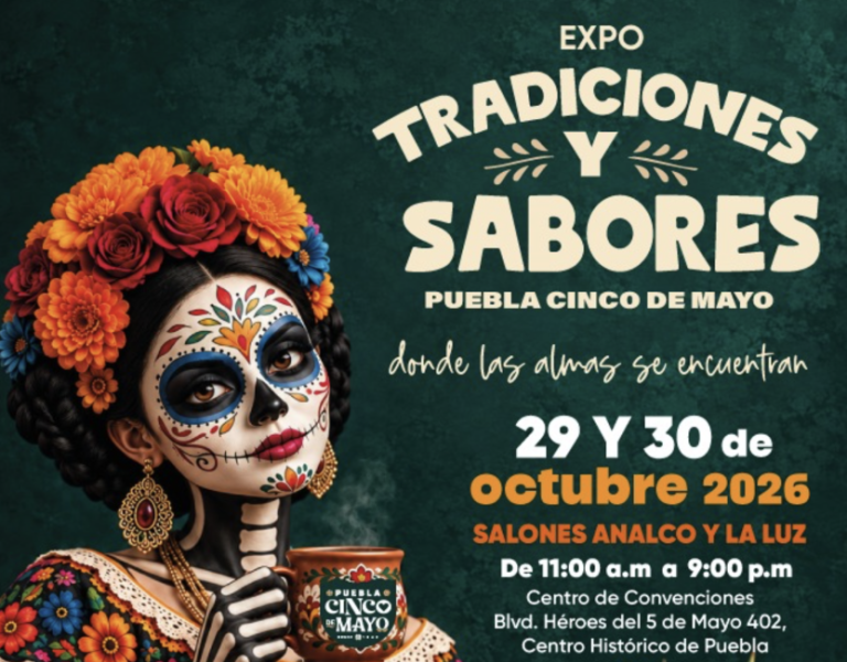 Anuncian expo tradiciones de día de muertos en Puebla