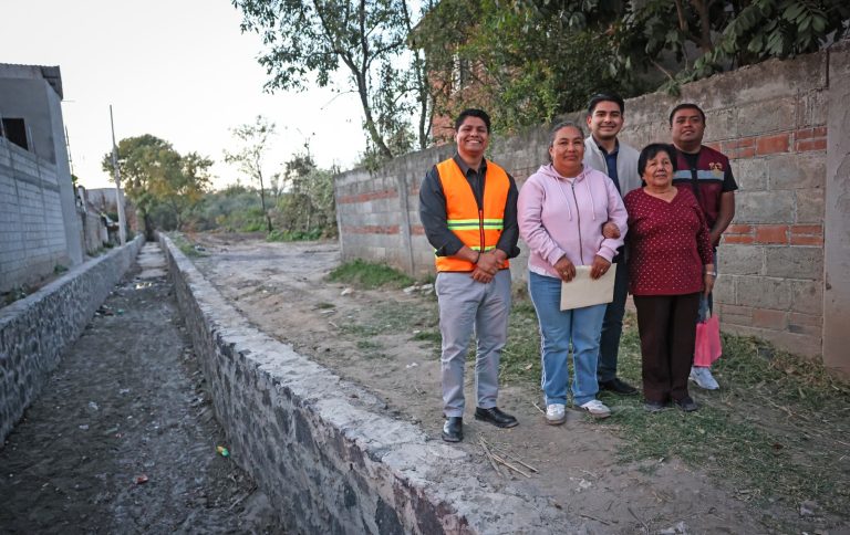 Amplían red de drenaje en Cuautlancingo